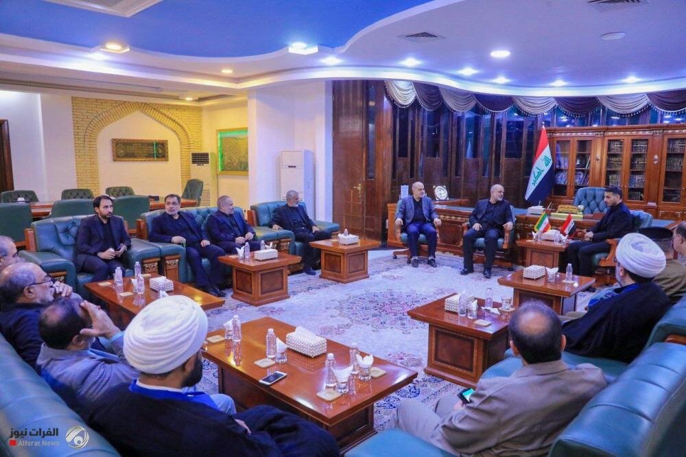 Iran’s Minister of Interior meets with Najaf Governor