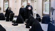 قسم الشؤون الدينية في العتبة الحسينية يجري الامتحان الخاص بزيارة الأربعين