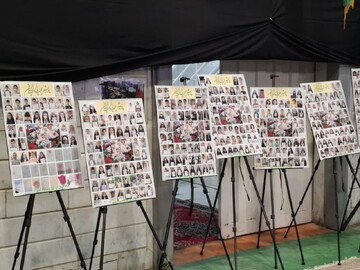 تصاویر/ اختتامیه پویش گلی به سید ابراهیم در کاشان