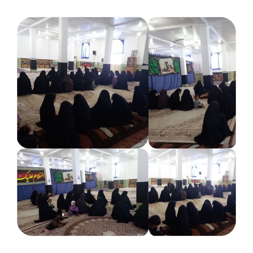 تشریح فعالیتهای تبلیغی طلاب مدرسه علمیه خواهران فاطمه بنت الرسول(س) جاسک در ماه محرم+ تصاویر
