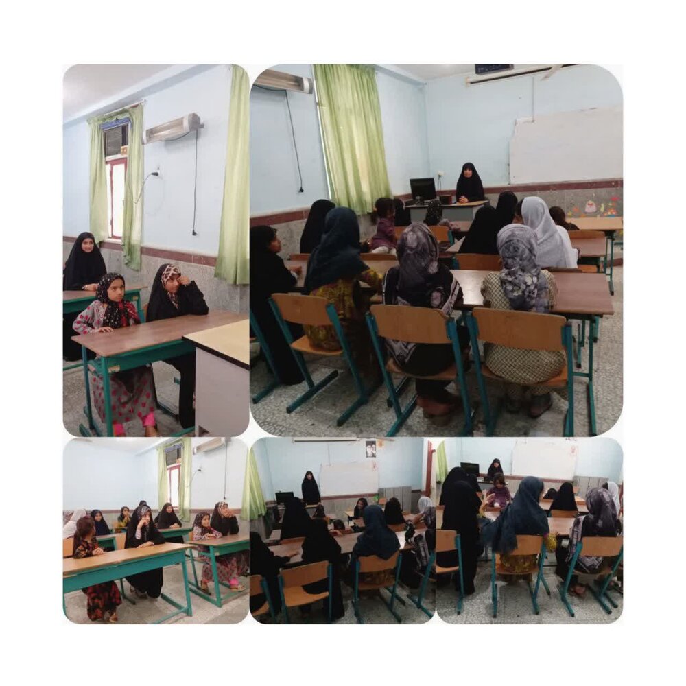 تشریح فعالیتهای تبلیغی طلاب مدرسه علمیه خواهران فاطمه بنت الرسول(س) جاسک در ماه محرم+ تصاویر