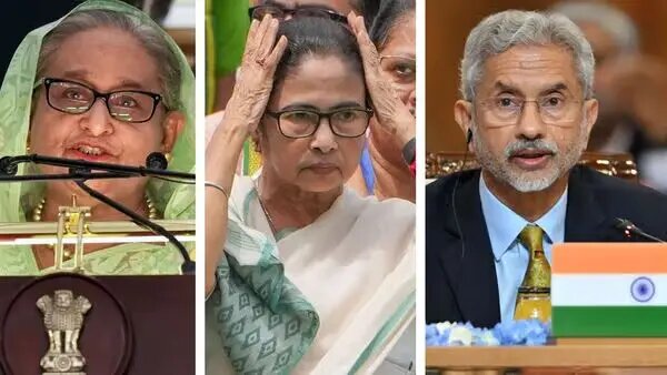 কোটা আন্দোলন নিয়ে মমতার মন্তব্যে ক্ষুব্ধ বাংলাদেশ সরকার ছবি: শেখ হাসিনা, মমতা ব্যানার্জি (মাঝে) ও এস. জয়সঙ্কর