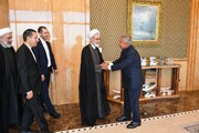 آیت الله اعرافی با رئیس جمهور تاتارستان دیدار و گفتگو کرد