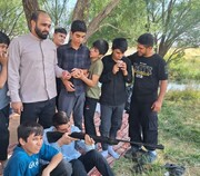 تصاویر/ اردوی تفریحی یک روزه طلاب جدید الورود مدارس علمیه کردستان