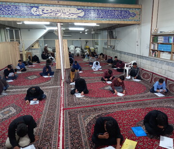 تصاویر/ آزمون ورودی مدارس علمیه کاشان