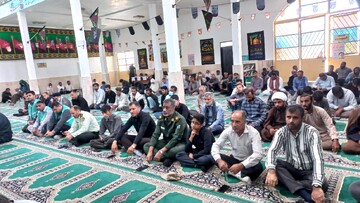 تصاویر/ اقامه نماز جمعه ۵ مرداد ماه بشاگرد