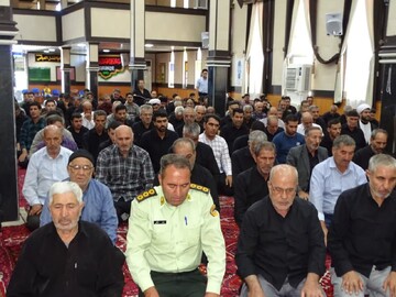 تصاویر/ آیین عبادی و سیاسی نماز جمعه چهاربرج