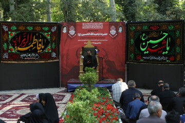 تصاویر/ مجلس عزای هیئت متوسلین به حضرت فاطمه زهرا(س) اصفهان در سوگ حضرت اباعبدالله‌ الحسین(ع)