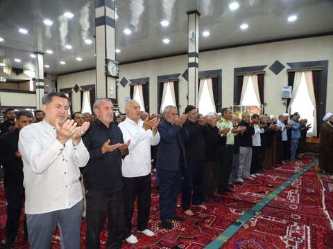 تصاویر/ آیین عبادی و سیاسی نماز جمعه چهاربرج