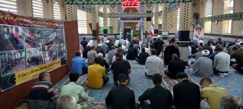 تصاویر/ اقامه نماز جمعه شهر محمدیار