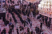 تصاویر/ حضور اعضای جمعیت پیشاهنگی "الکفیل" وابسته به حرم حضرت عباس (ع) در راهپیمایی حسینی
