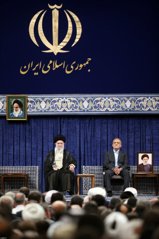 تصاویر/ مراسم تنفیذ حکم ریاست جمهوری مسعود پزشکیان از سوی رهبر معظم انقلاب اسلامی