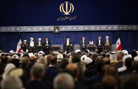 بالصور/ مراسم تنفيذ الحكم للدورة الرابعة عشرة لرئاسة الجمهورية الإسلامية في إيران