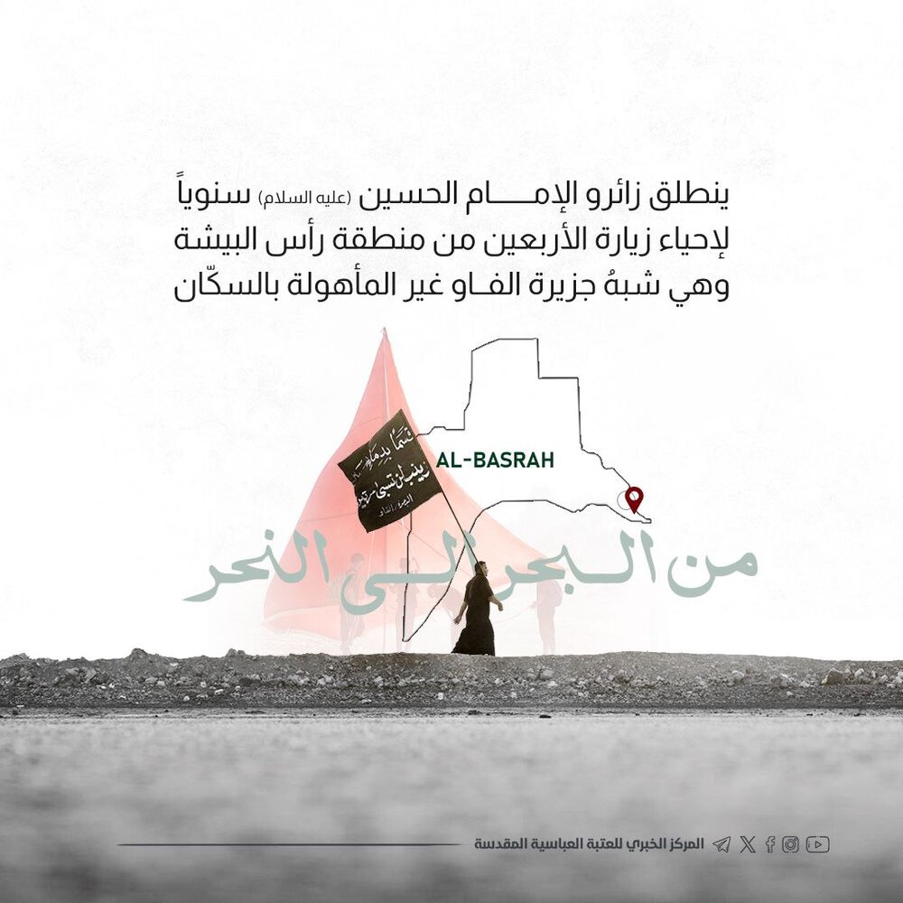 تصاميم | نحو الحسين (عليه السلام).. من البحر الى النَّحْر