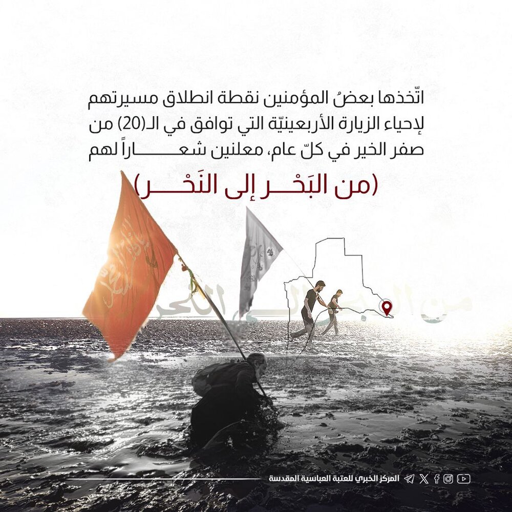 تصاميم | نحو الحسين (عليه السلام).. من البحر الى النَّحْر