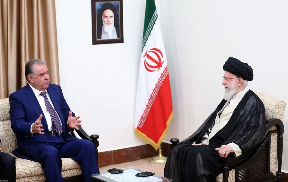 Supreme Leader Meets with President of Tajikistan