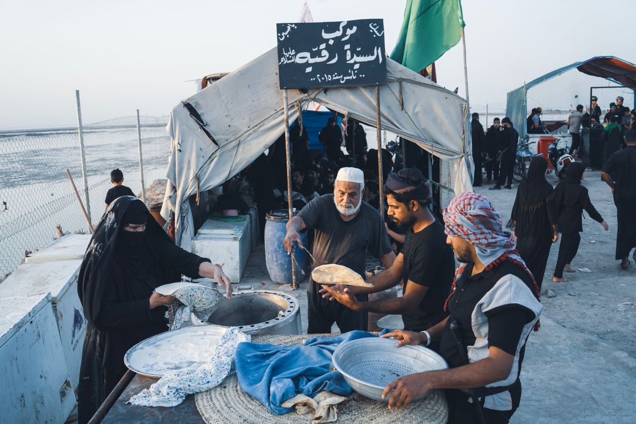 نشانی مواکب و محل اسکان زائران اربعین در استان خوزستان