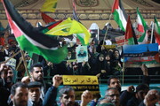 برگزاری تجمع مردم یزد در پی شهادت اسماعیل هنیه