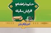 احکام شرعی | نذر اطعام و افزایش سالیانه