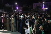 تجمع اعتراضی مردم هرمزگان در پی ترور شهید هنیه