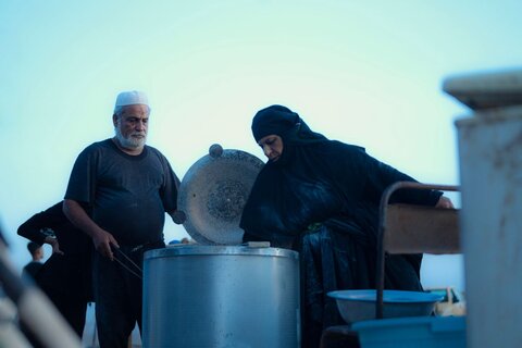 موكب السيدة رقية (عليها السلام) في منطقة رأس البيشة بالفاو