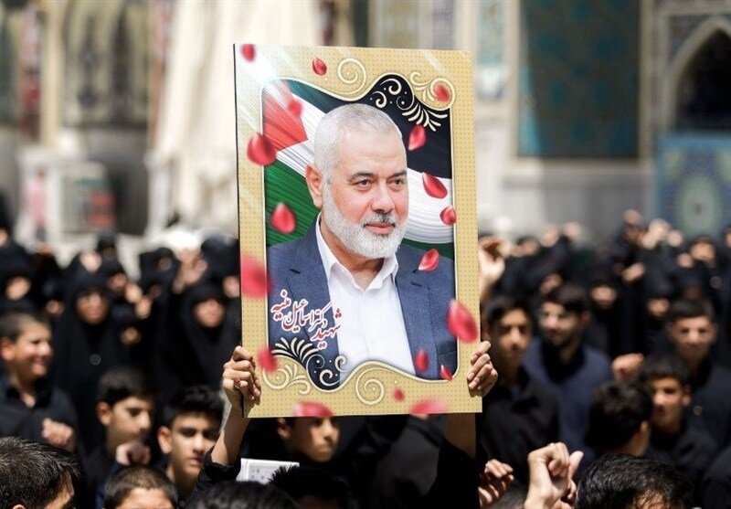 فریاد خونخواهی مشهدیها در پی ترور اسماعیل هنیه