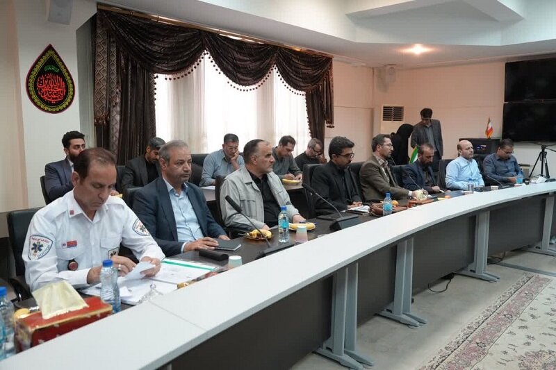 نشست ستاد اربعین استان کرمانشاه در مرز بین المللی خسروی برگزار شد+تصاویر
