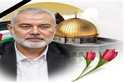 تقاص خون شهید هنیه محو رژیم صهیونیستی است