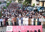 مردم کراچی؛ نماز غیابی بر پیکر شهید اسماعیل هنیه خواندند