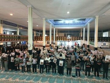 تصاویر/ تجمع اعتراضی مردم میاندوآب در محکومیت ترور شهید اسماعیل هنیه