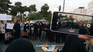 تصاویر/ راهپیمایی دانشجویی و مردمی در اعتراض به اقدامات رژیم صهیونیستی در مشهد