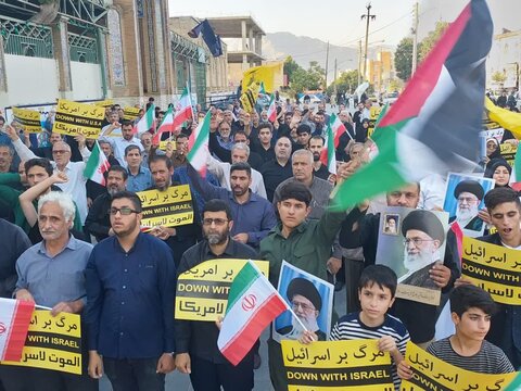 اجتماع مردم انقلابی کرمانشاه در محکومیت ترور شهید اسماعیل هنیه