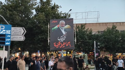 تصاویر//راهپیمایی دانشجویی و مردمی در اعتراض به اقدامات رژیم صهیونیستی درمشهد