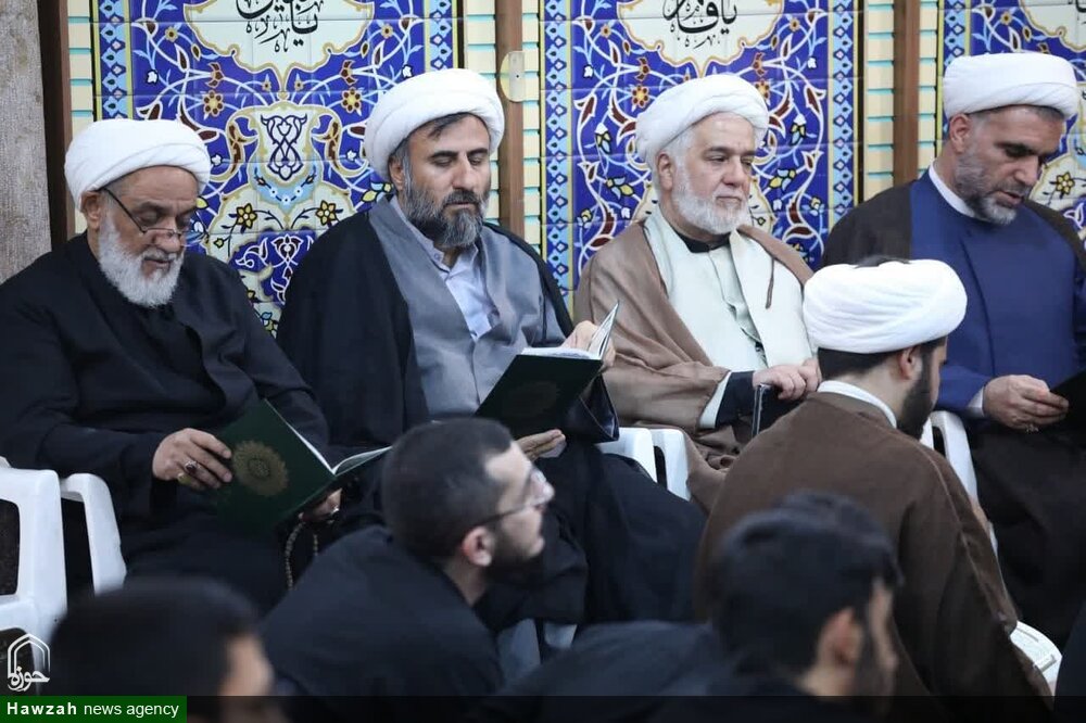 مجلس ختم استاد حوزه علمیه استان تهران در مسجد مروی برگزار شد + عکس