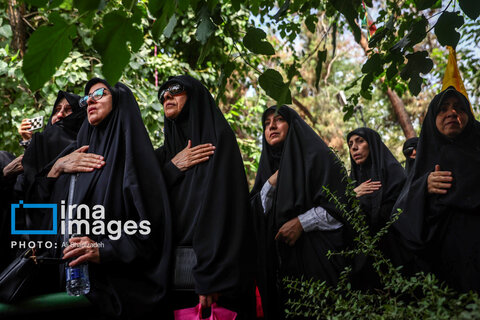 photos/La cérémonie funéraire du martyr Ismail Haniyeh à Téhéran