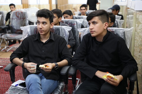 تصاویر/جلسه افتتاحیه طلاب جدید الورود مدرسه علمیه امام صادق (ع) چهارباغ  اصفهان