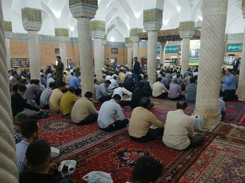 تصاویر/ مراسم گرامیداشت شهادت اسماعیل هنیه در مسجد جامع شهر سنندج