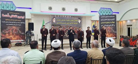 تصاویر/ همایش تجلیل از خادمان، مدیران و عوامل اجرایی اربعین حسینی در شهرستان پیراشهر