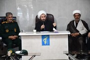 تصاویر/ نشست امام جمعه خوی با سرگروه صالحین این شهرستان