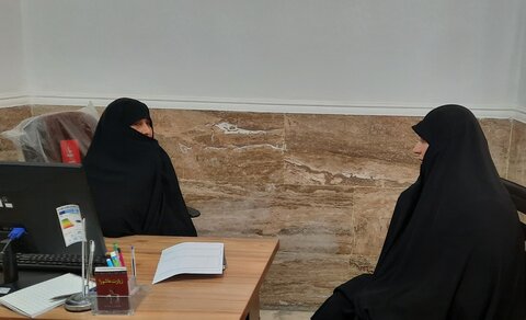 تصاویر/بازدید مدیر حوزه علمیه خواهران استان مرکزی از مدرسه علمیه حضرت زهرا (س)سنجان