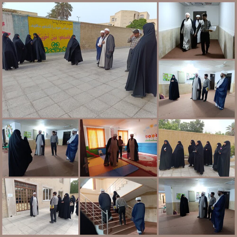 بازدید معاون عمرانی مرکز مدیریت حوزههای علمیه خواهران از مدارس علمیه استان+ تصاویر