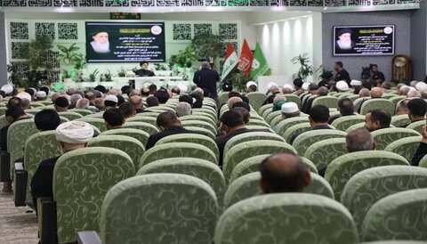 Photos/ La cérémonie de commémoration du Grand Ayatollah Mohammad Saeed Hakim