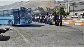 اعزام ۵۰ اتوبوس از خرم آباد به مرز مهران