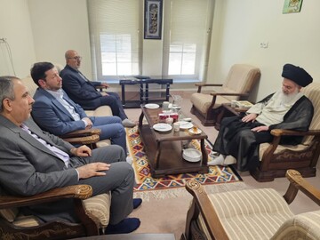 تصاویر/ دیدار برخی مسئولان بوشهر با آیت‌الله حسینی بوشهری