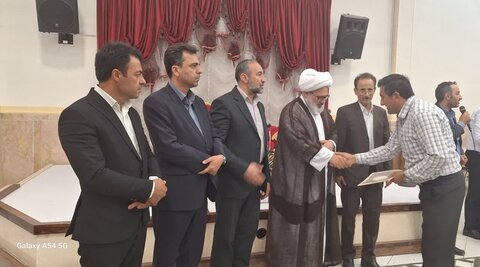 تصاویر/ آیین تجلیل از خبرنگاران و اصحاب رسانه در شهرستان میاندوآب