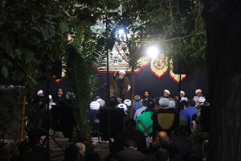 تصاویر / مراسم عزاداری دهه اول ماه صفر در بیت مرحوم آیت الله شاه آبادی