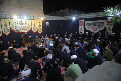 تصاویر / مراسم عزاداری دهه اول ماه صفر در بیت مرحوم آیت الله شاه آبادی