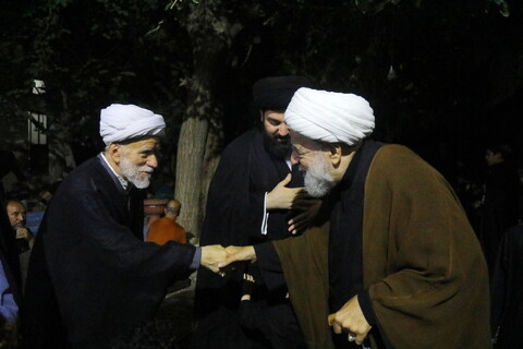 تصاویر / مراسم عزاداری دهه اول ماه صفر در بیت مرحوم آیت الله شاه آبادی