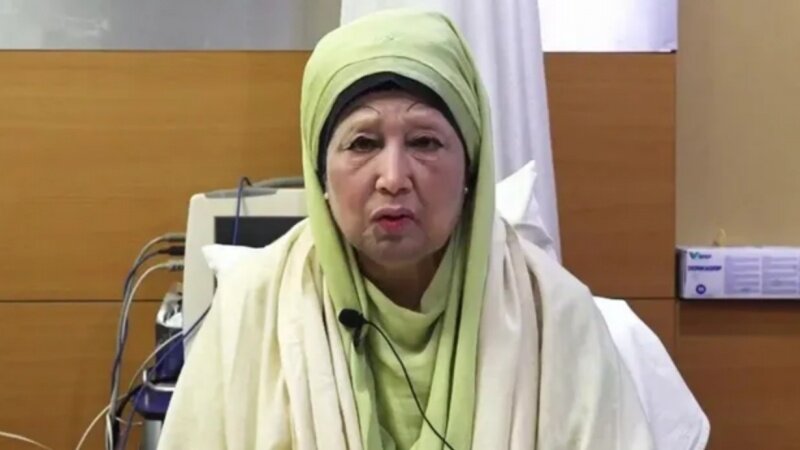 বাংলাদেশের সাবেক প্রধানমন্ত্রী ও বিএনপি নেত্রী খালেদা জিয়া