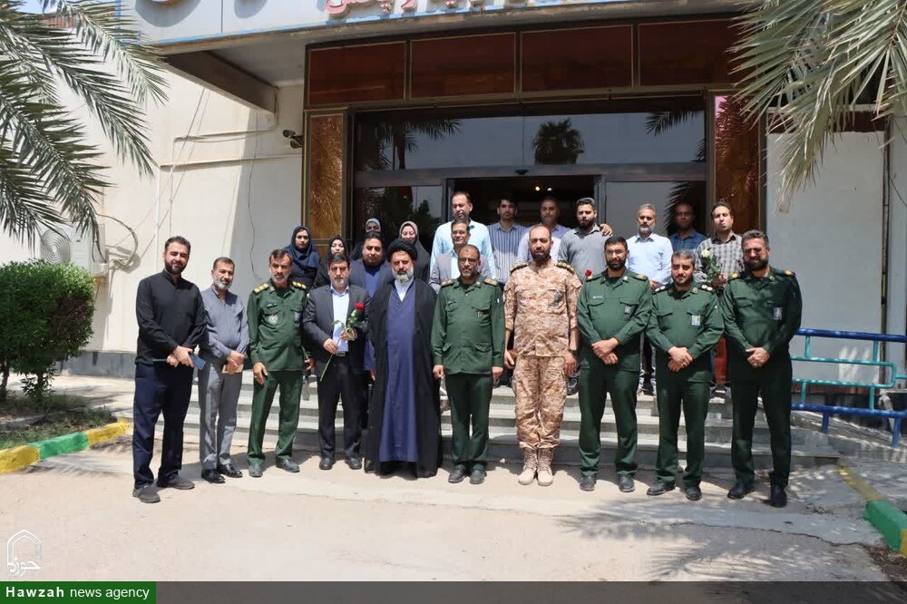 قدردانی سبزپوشان تیپ زرهی حضرت حجت(عج) از خبرنگاران